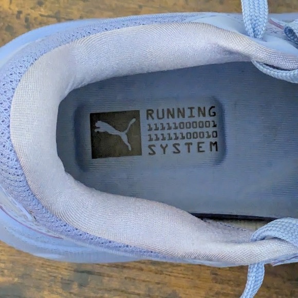 Puma RS-X Sneakers Monochrome Elektro Purple Women's 6.5 Running System - Picture 13 of 13